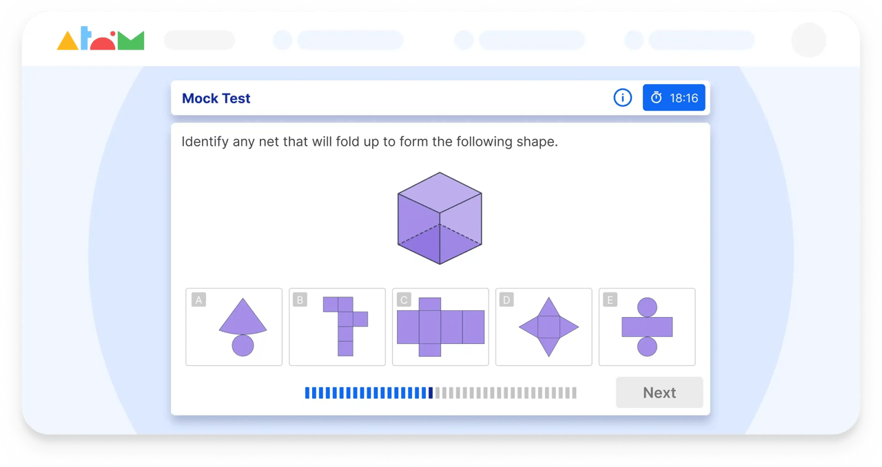 GL 11 plus mock test on Atom Nucleus