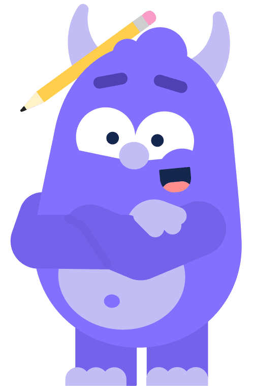 Ato character with a pencil behind their ear