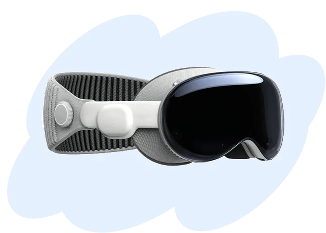 An apple vision pro, available to win in the Atom GCSE giveaway 2025