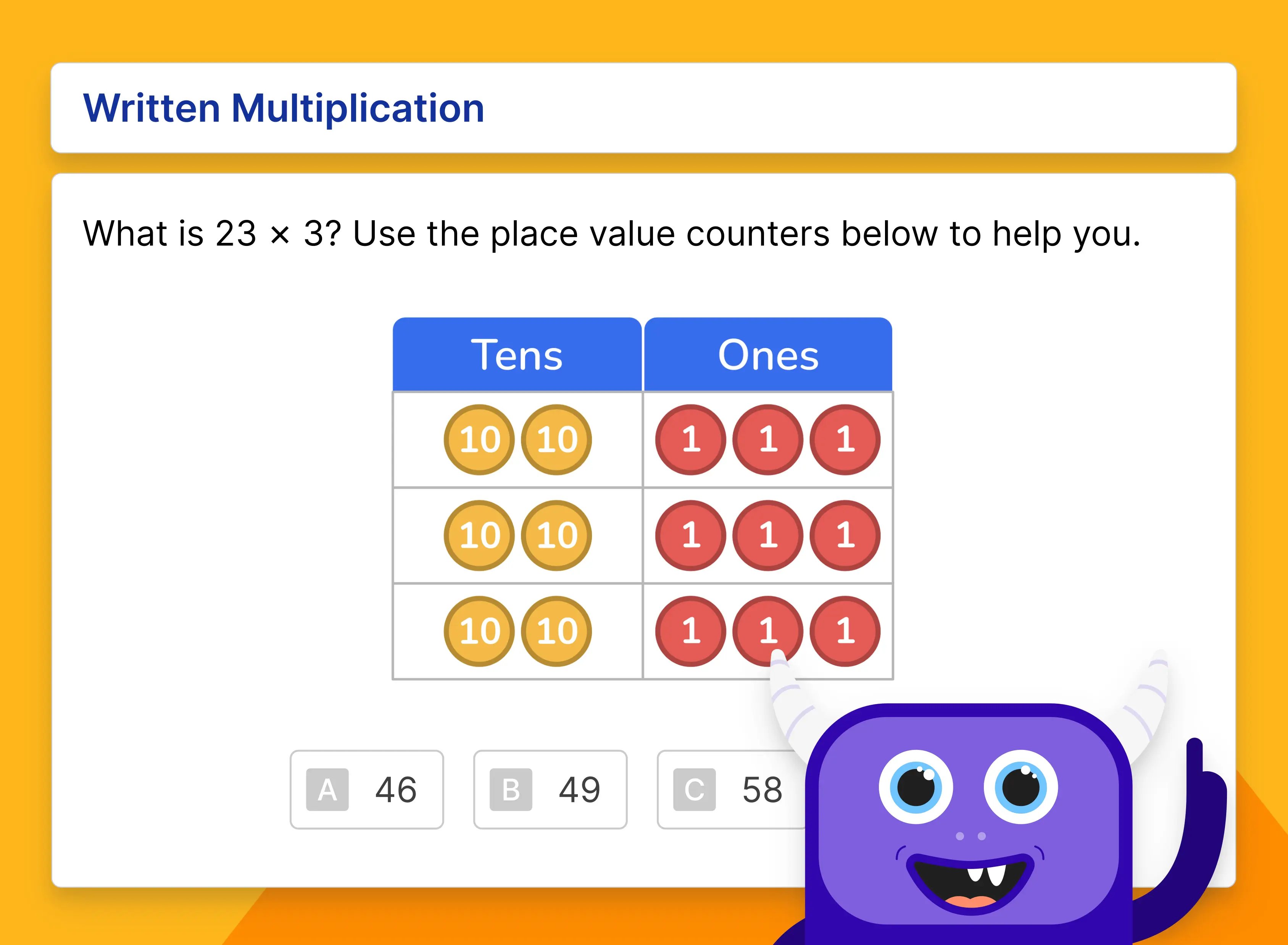 Multiplication and division question pack