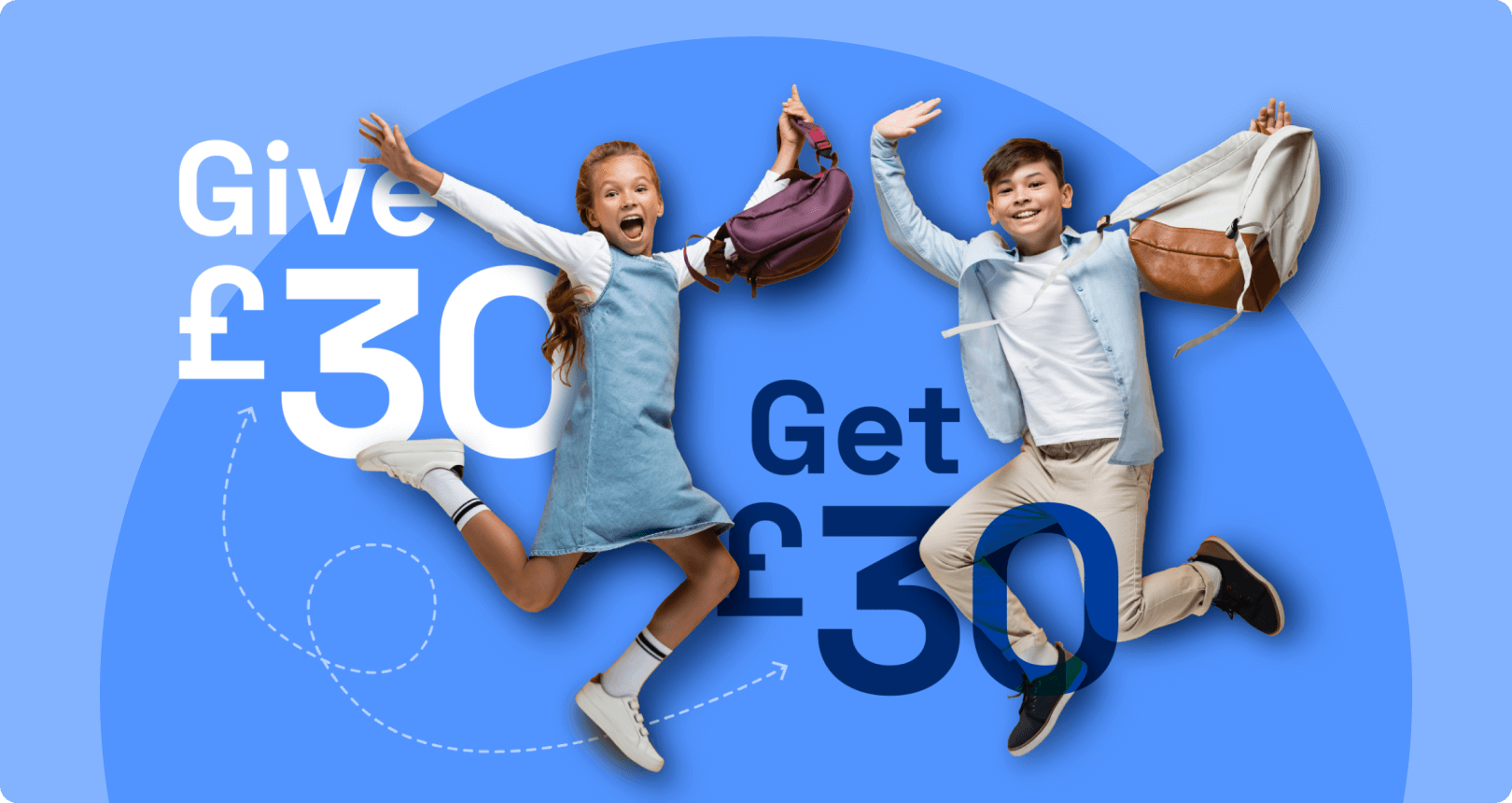 Give £30, get £30